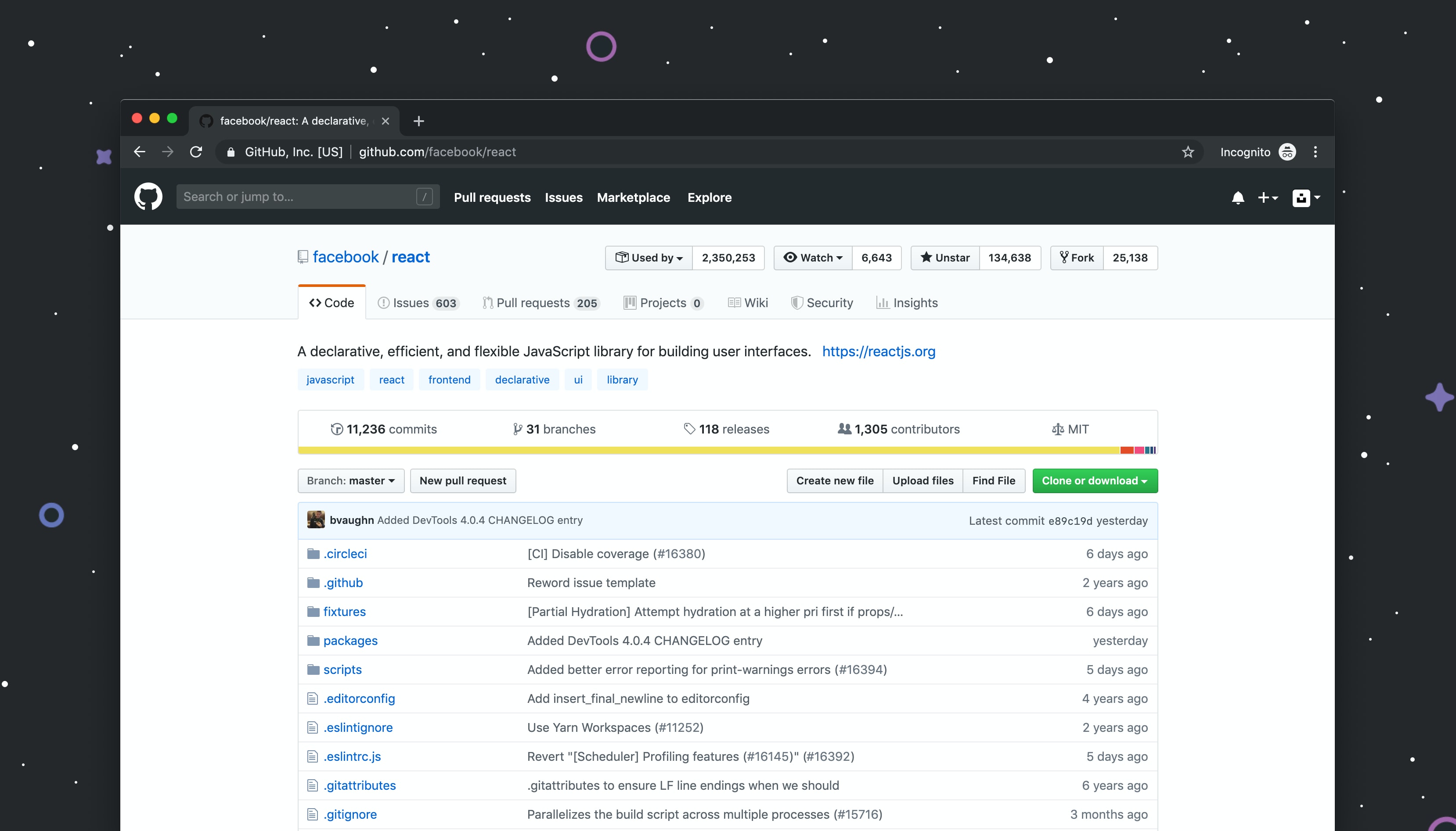 github page pic